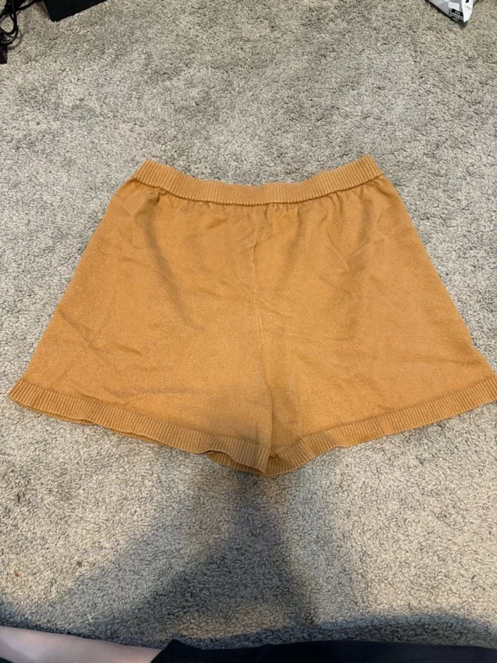Casual Knit Women’s Shorts in Khaki